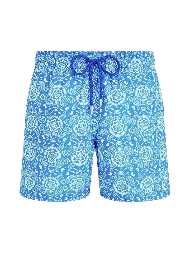 Vilebrequin Men's Graphic Turtle Swim Shorts