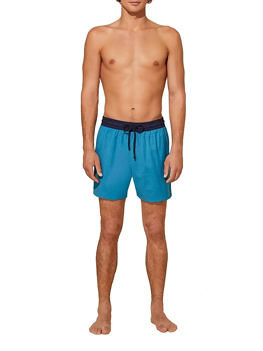 Vilebrequin Men's Woolmark x Magnus Swim Trunks | Thumbnail 2 Vilebrequin Men's Woolmark x Magnus Swim Trunks | Thumbnail 2