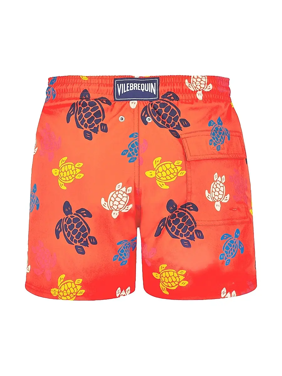 Vilebrequin Men's Multicolor Tortoise Swim Trunks | Thumbnail 3