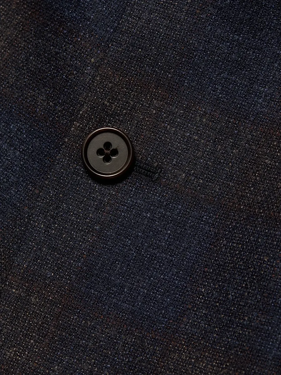 Emporio Armani Men's Patch Pocket Plaid Wool Sport Coat | Thumbnail 7 Emporio Armani Men's Patch Pocket Plaid Wool Sport Coat | Thumbnail 7
