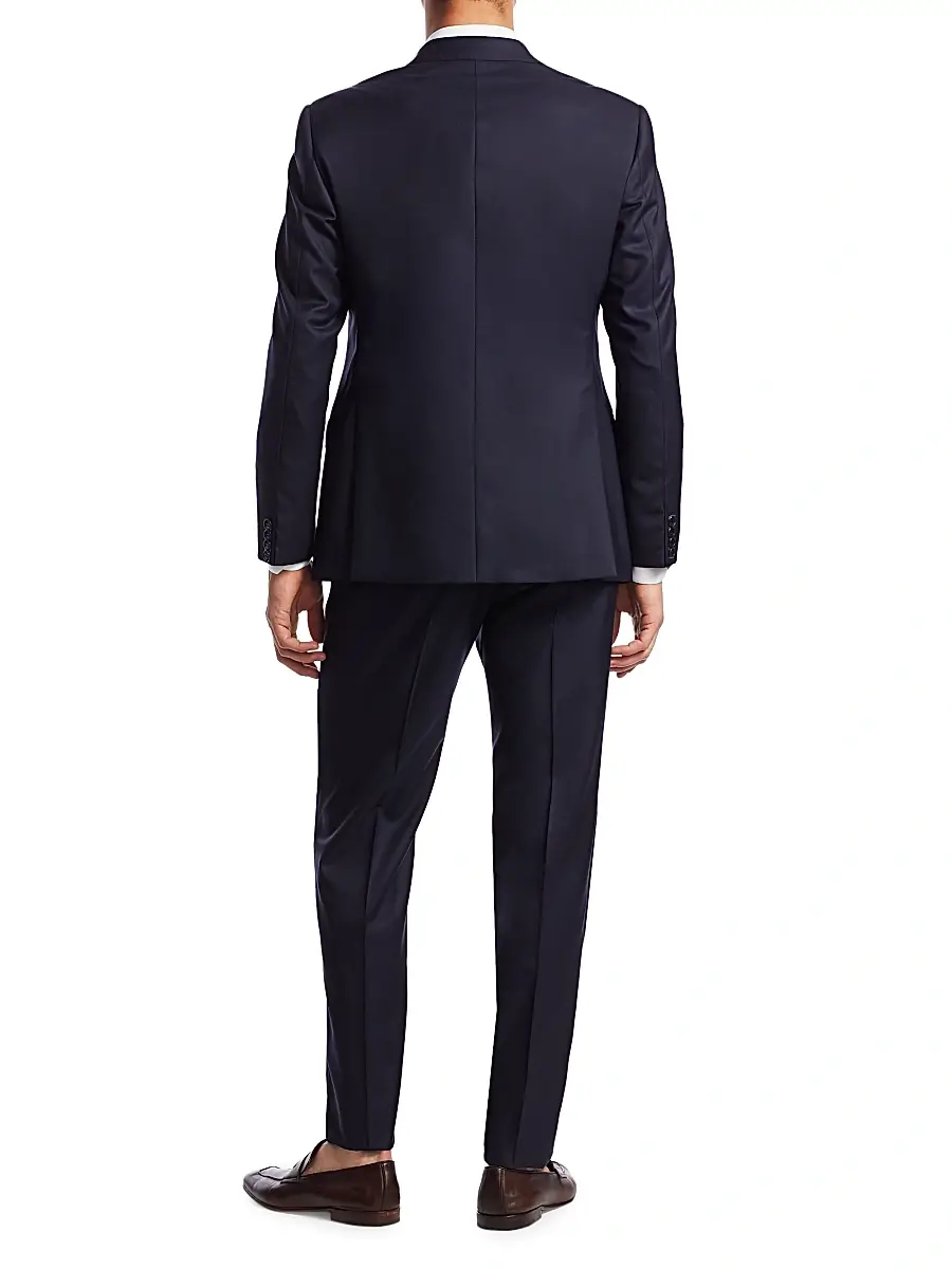 Giorgio Armani Men's Single-Breasted Wool Suit | Thumbnail 5