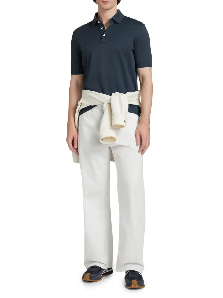 HERNO Men's Cotton Polo Shirt | Thumbnail 2 HERNO Men's Cotton Polo Shirt | Thumbnail 2