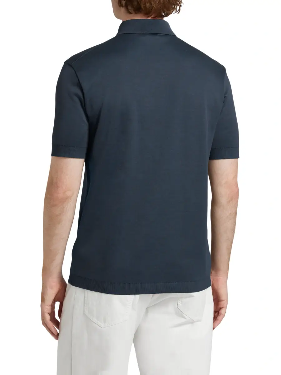 HERNO Men's Cotton Polo Shirt | Thumbnail 5 HERNO Men's Cotton Polo Shirt | Thumbnail 5