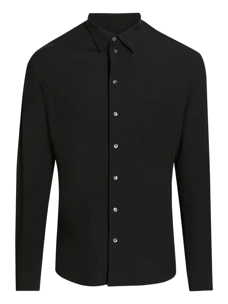 Men's Stretch Button-Front Shirt Men's Stretch Button-Front Shirt