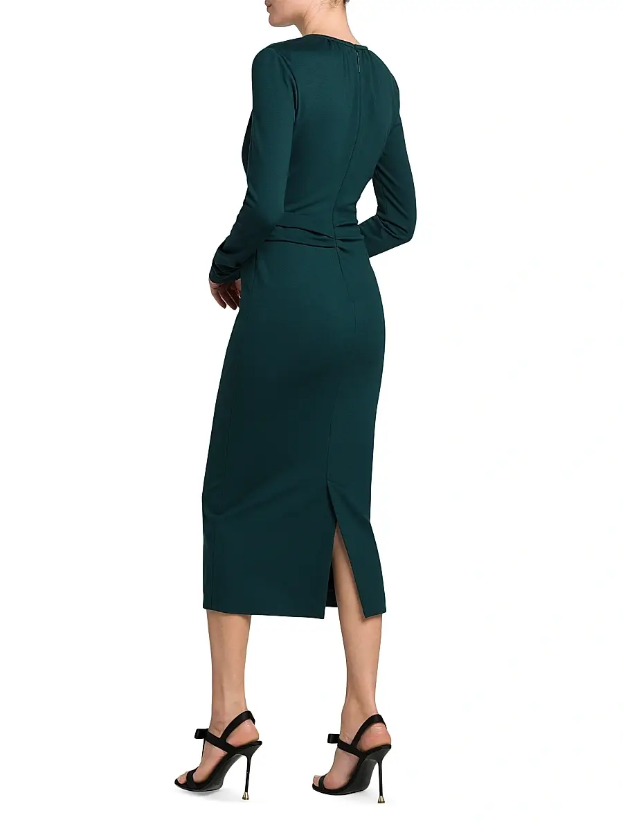 Giorgio Armani Women's Milano Jersey Sheath Dress | Thumbnail 5 Giorgio Armani Women's Milano Jersey Sheath Dress | Thumbnail 5