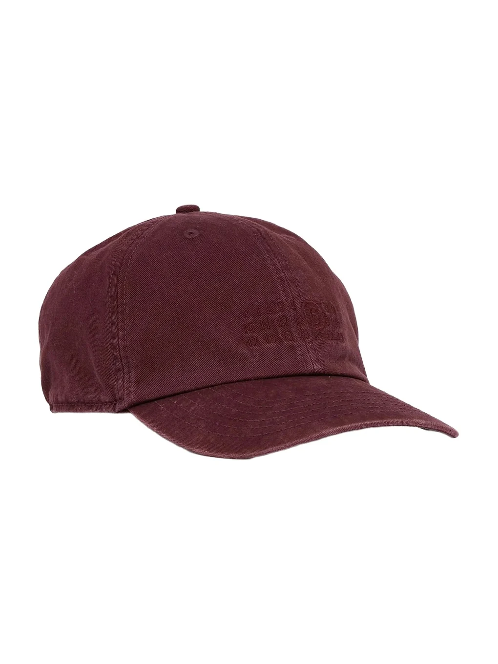 MM6 MAISON MARGIELA Men's Embroidered Cotton Canvas Baseball Cap