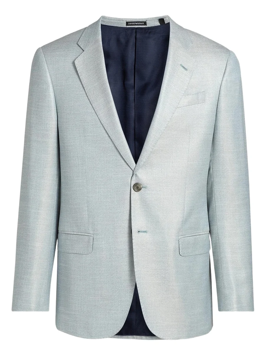 Emporio Armani Men's Bamboo Notch Lapel Jacket
