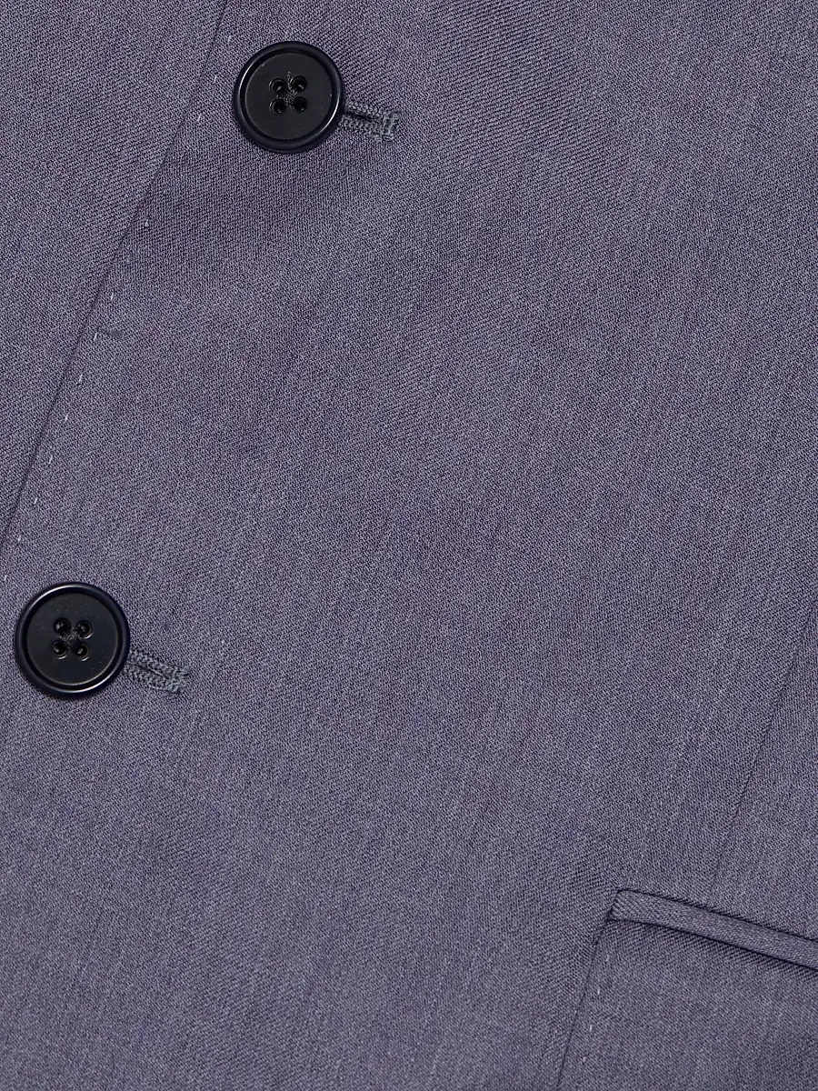 Emporio Armani Men's Virgin Wool Single-Breasted Suit | Thumbnail 7