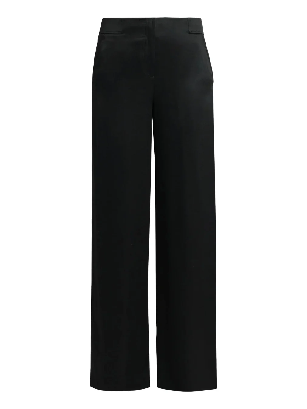 Women's Silk Straight-Leg Pants