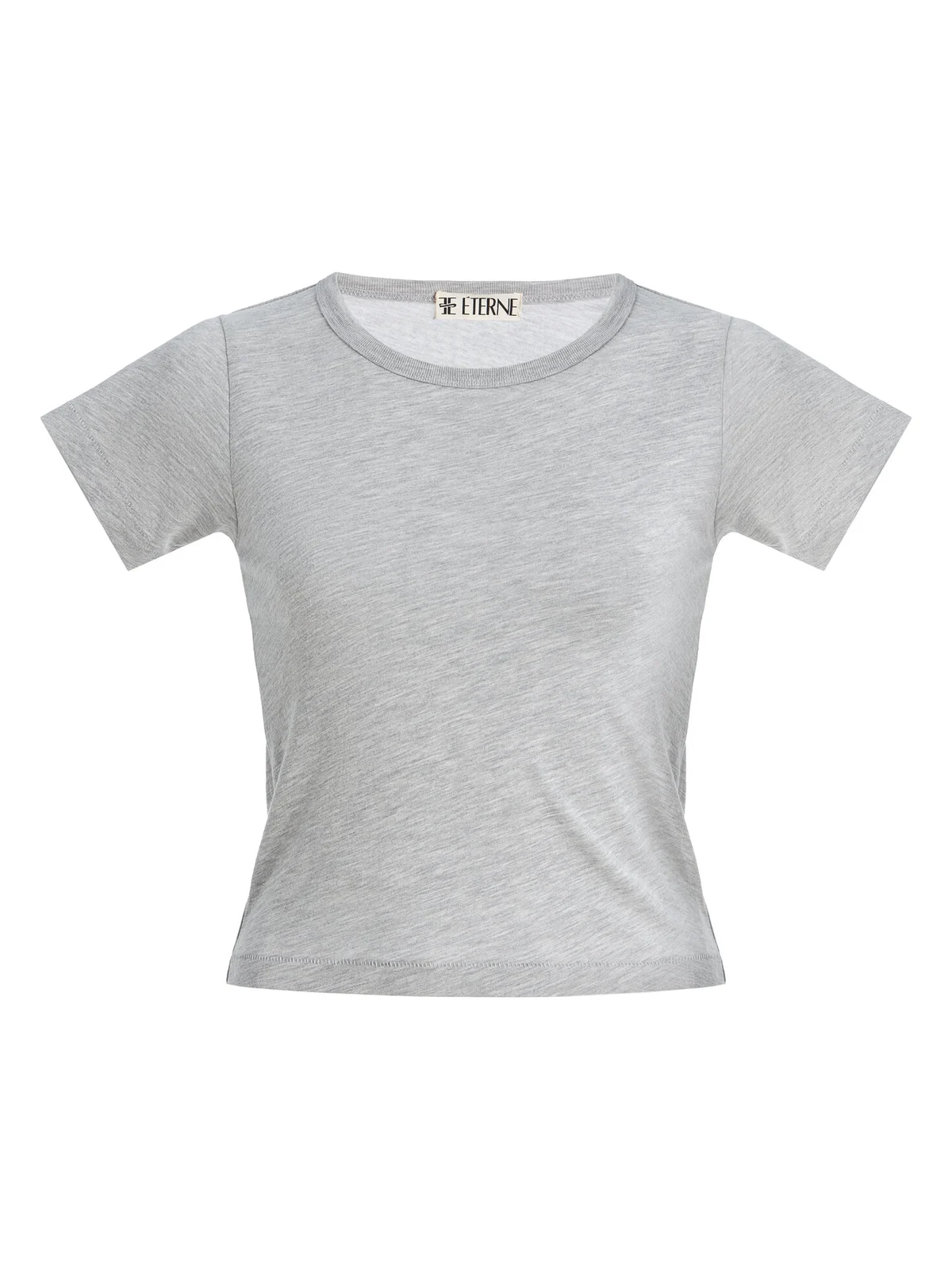 Chloe Cropped Cotton-Blend Baby Tee