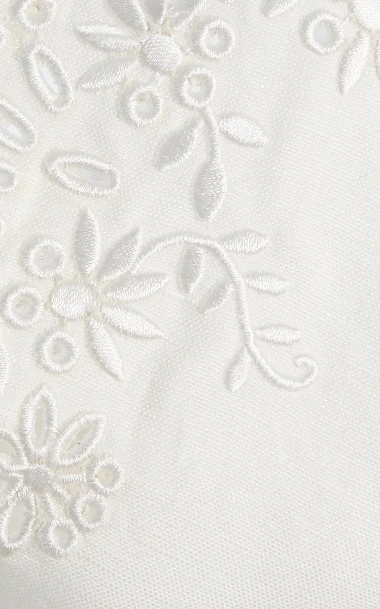 Simkhai Gillian Embroidered Linen-Blend Midi Dress | Thumbnail 5 Simkhai Gillian Embroidered Linen-Blend Midi Dress | Thumbnail 5