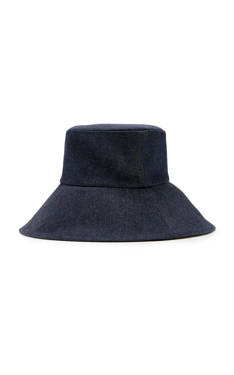 JANESSA LEONE Walker Denim Bucket Hat | Thumbnail 4
