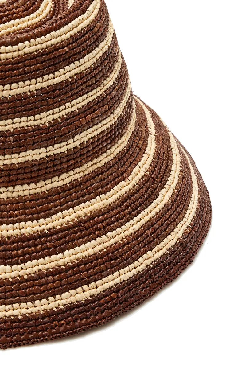 JANESSA LEONE Felix Raffia Straw Hat | Thumbnail 3 JANESSA LEONE Felix Raffia Straw Hat | Thumbnail 3