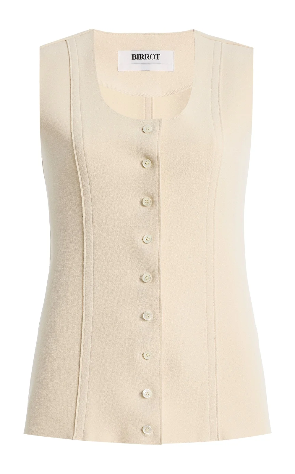 Eclusive Lay3 Fitted Crepe Vest Eclusive Lay3 Fitted Crepe Vest