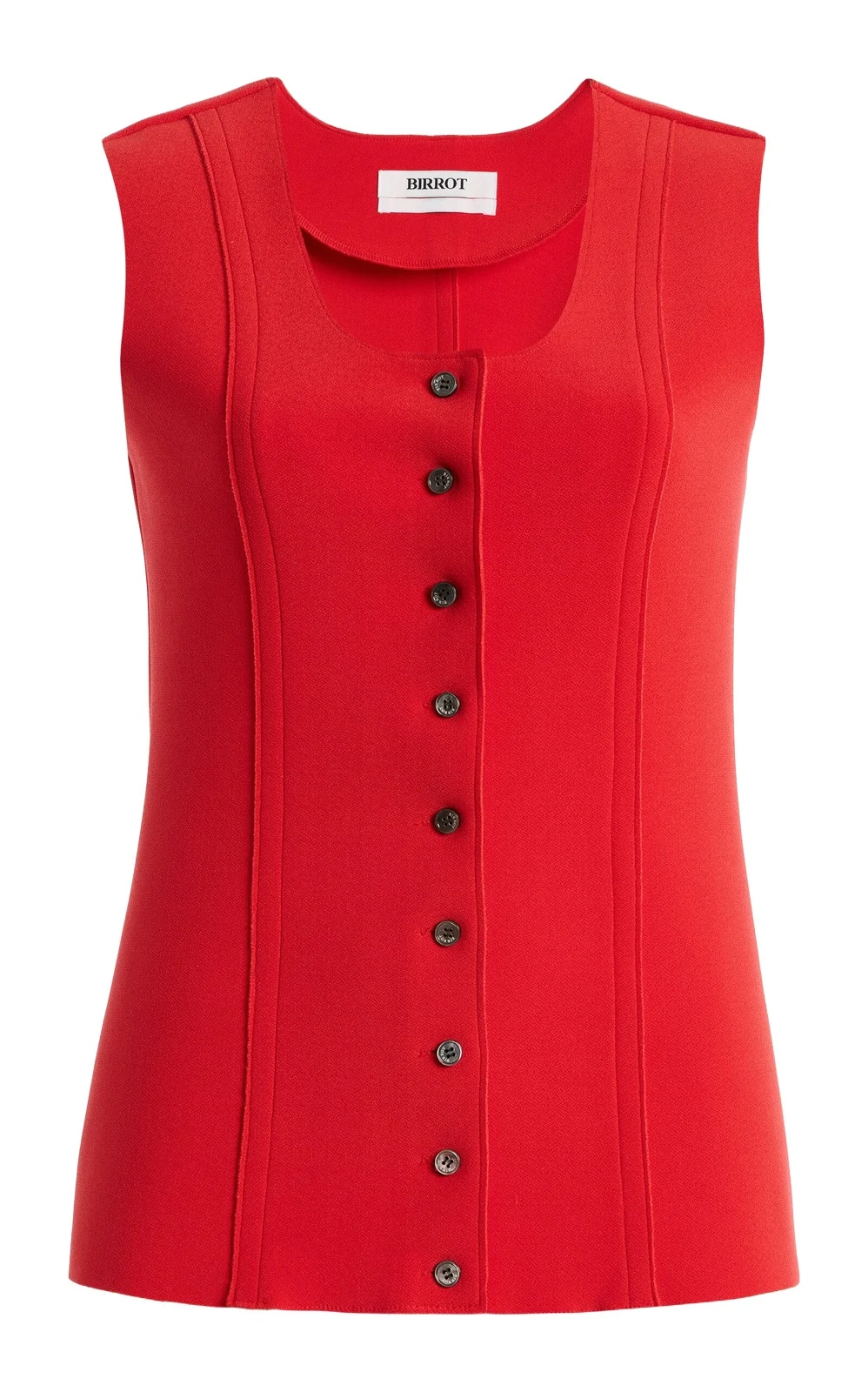 Eclusive Lay3 Fitted Crepe Vest Eclusive Lay3 Fitted Crepe Vest
