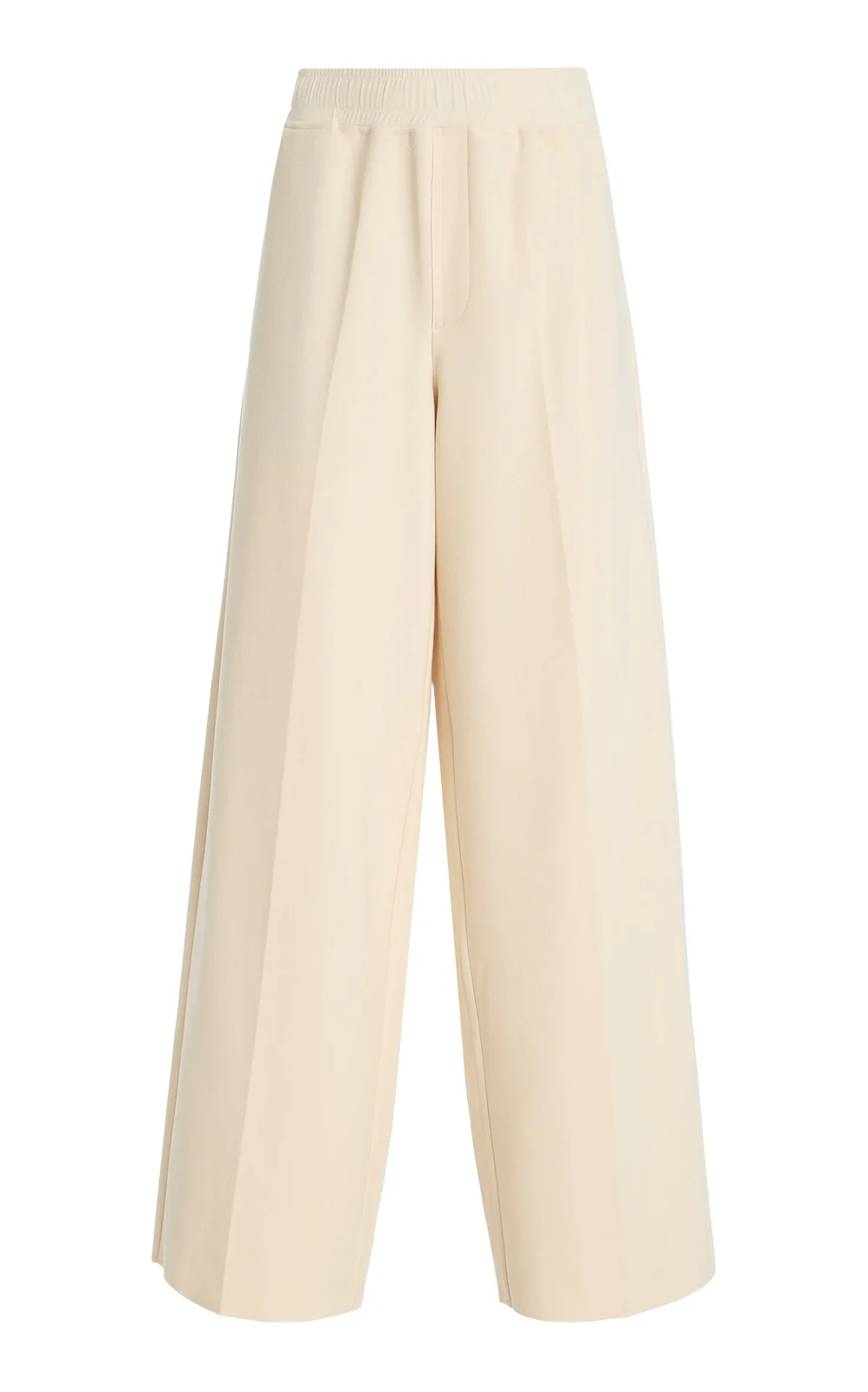 BIRROT Exclusive Lay2 Drawstring Crepe Wide-Leg Pants