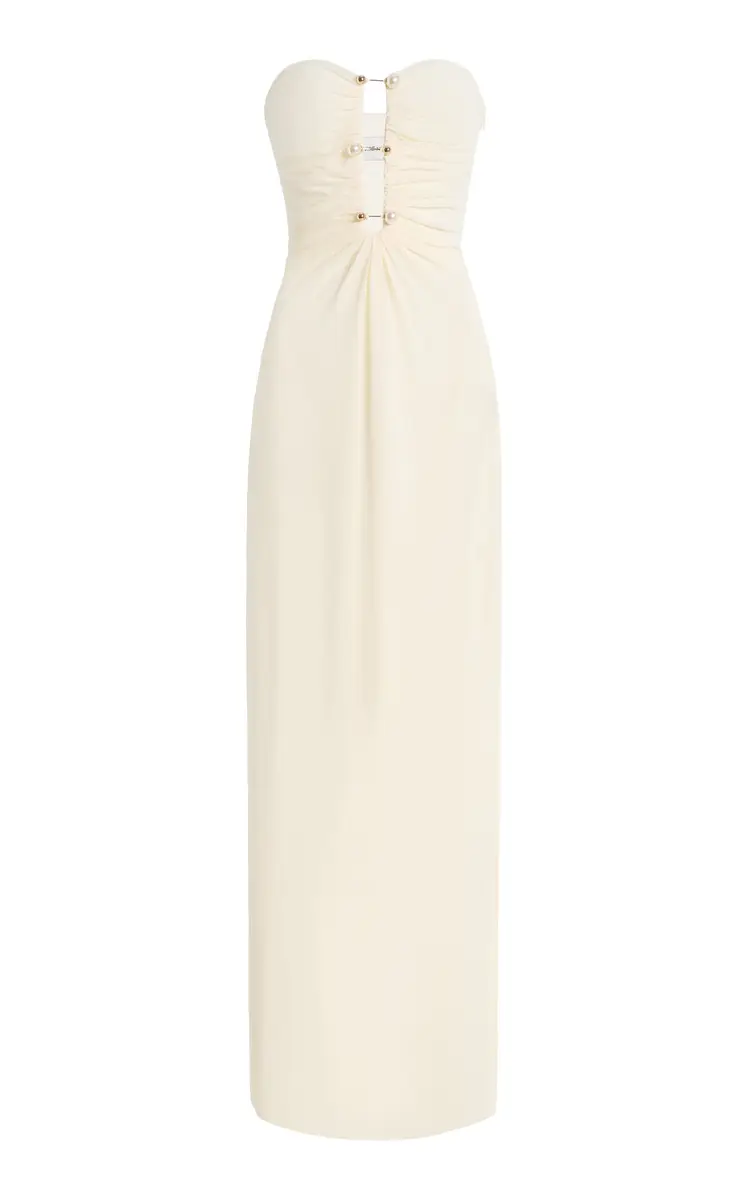 Moré Noir Alina Ruched Jersey Maxi Dress | Thumbnail 6 Moré Noir Alina Ruched Jersey Maxi Dress | Thumbnail 6