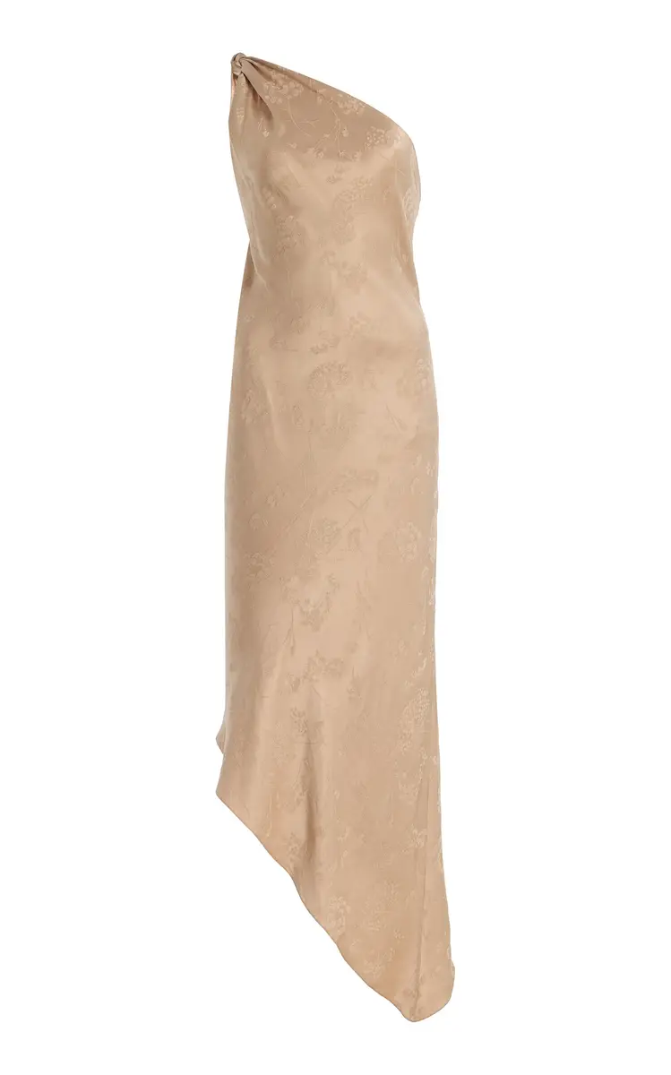 Anna October Molly Asymmetrical Chiffon Midi Dress | Image 1 Anna October Molly Asymmetrical Chiffon Midi Dress | Image 1