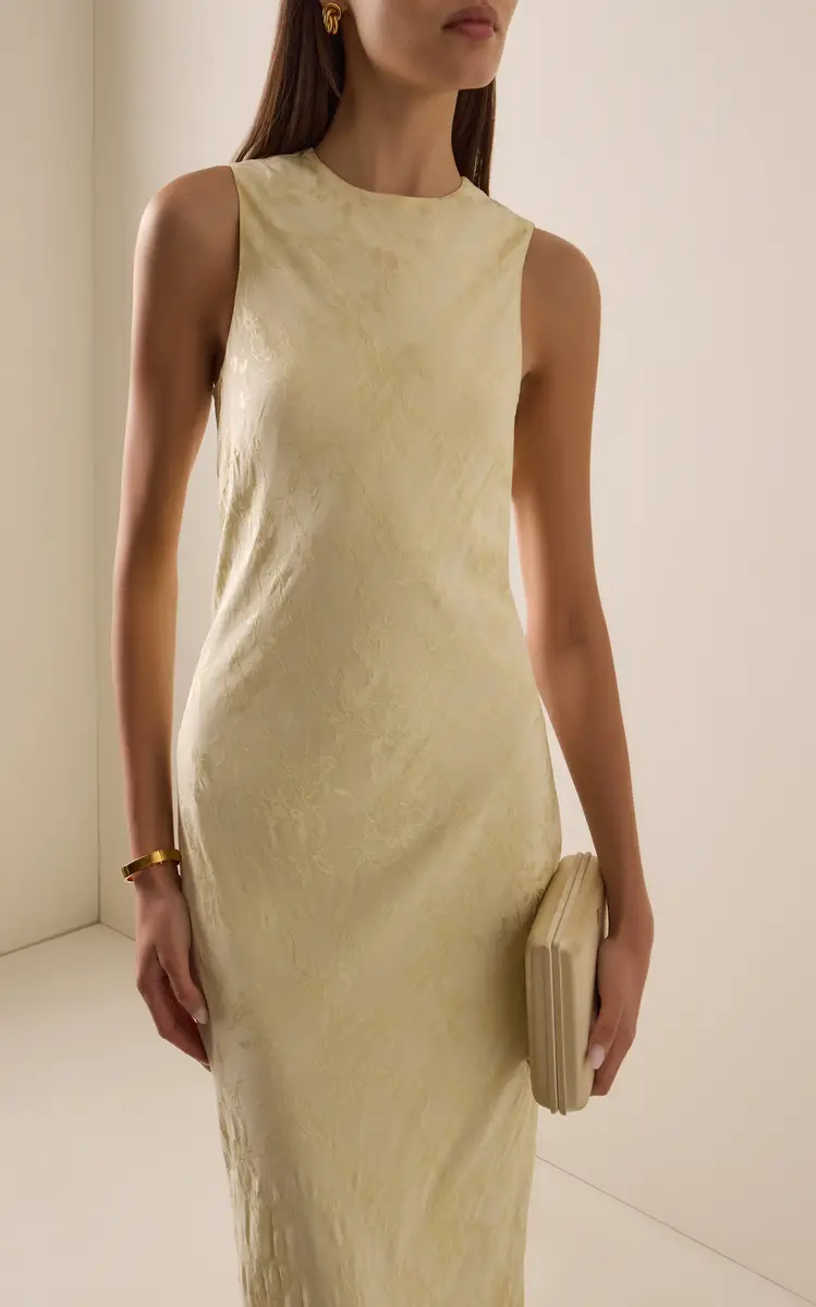 Anna October Gill Fringed Crepe Maxi Dress | Thumbnail 2 Anna October Gill Fringed Crepe Maxi Dress | Thumbnail 2