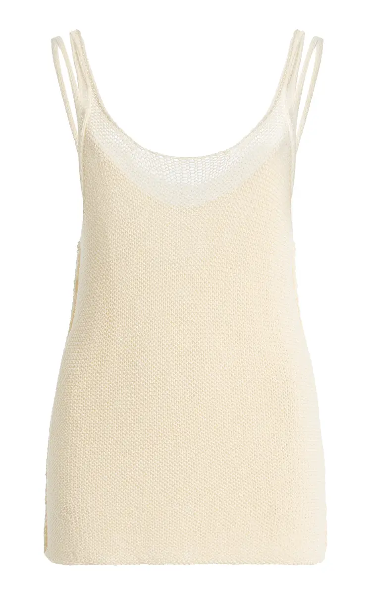 Aisling Camps Flip Cotton-Blend Tank Top | Image 1 Aisling Camps Flip Cotton-Blend Tank Top | Image 1