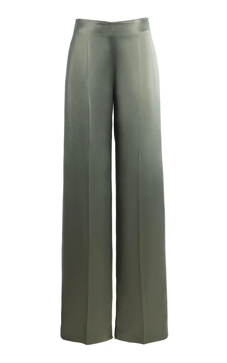 SEV Wide-Leg Satin Pants | Image 1 SEV Wide-Leg Satin Pants | Image 1