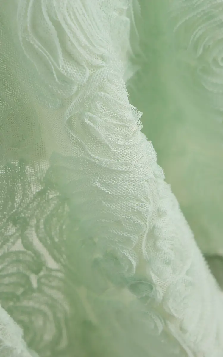 ROTATE Flower Mesh Flounce Dress | Thumbnail 5 ROTATE Flower Mesh Flounce Dress | Thumbnail 5