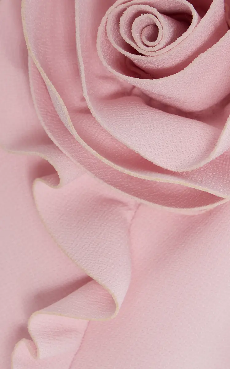ROTATE Flower Crepe Mini Dress | Thumbnail 5 ROTATE Flower Crepe Mini Dress | Thumbnail 5
