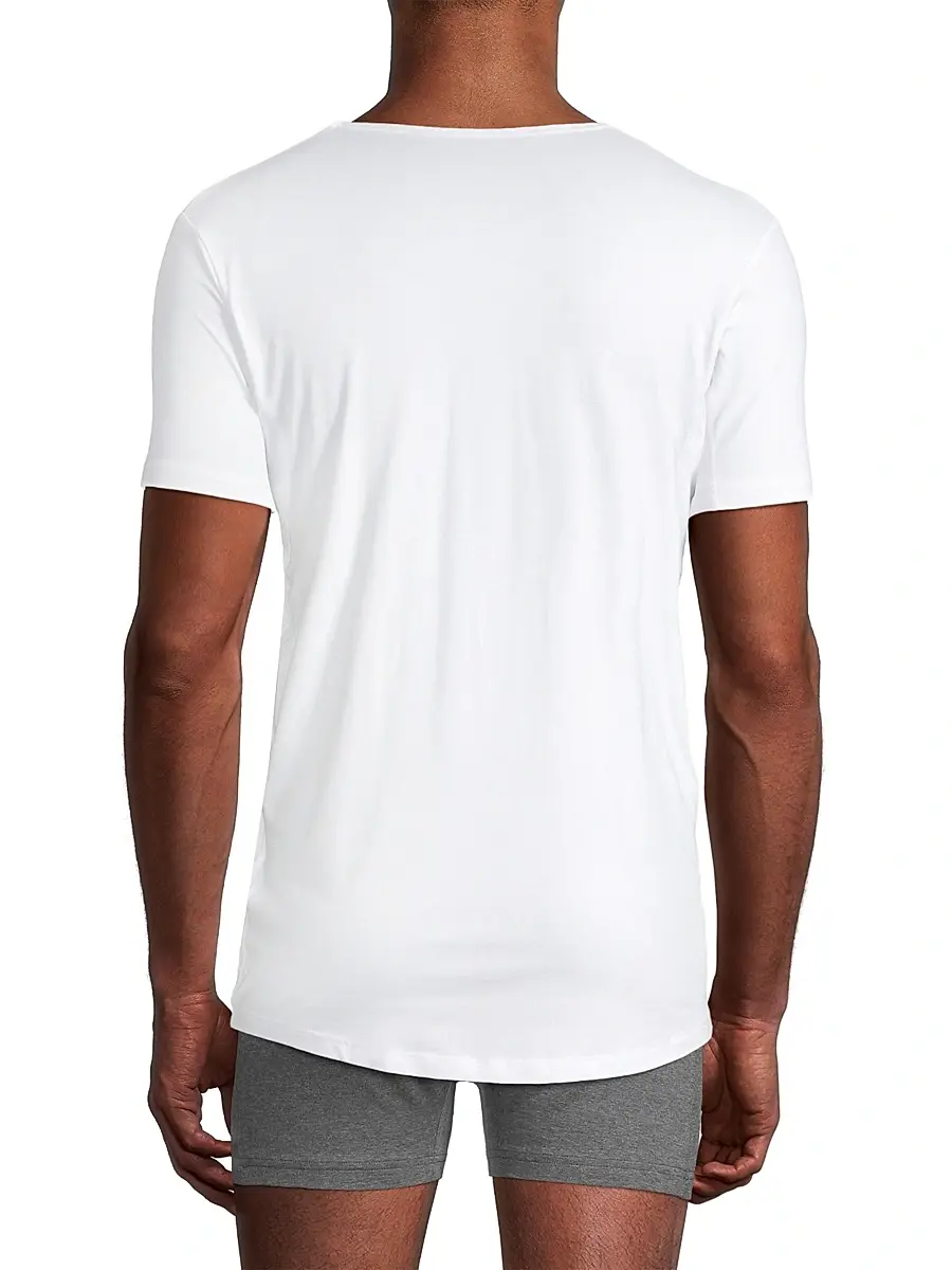 FALKE Men's Short-Sleeve V-Neck T-Shirt | Thumbnail 5