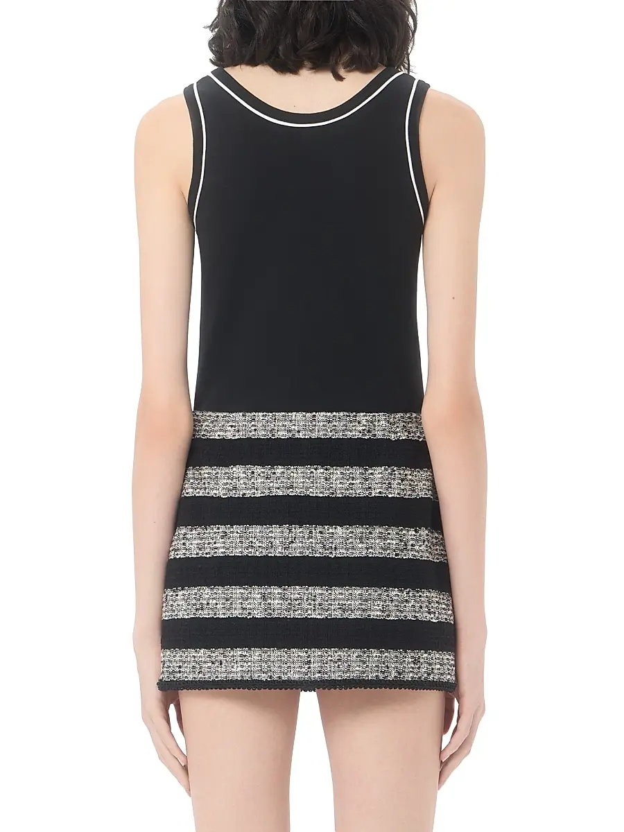 Valentino Women's Cotton Jersey Top | Thumbnail 4 Valentino Women's Cotton Jersey Top | Thumbnail 4