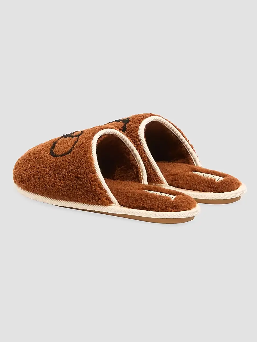 Valentino Men's Ta Chambre Wool Slides | Thumbnail 3
