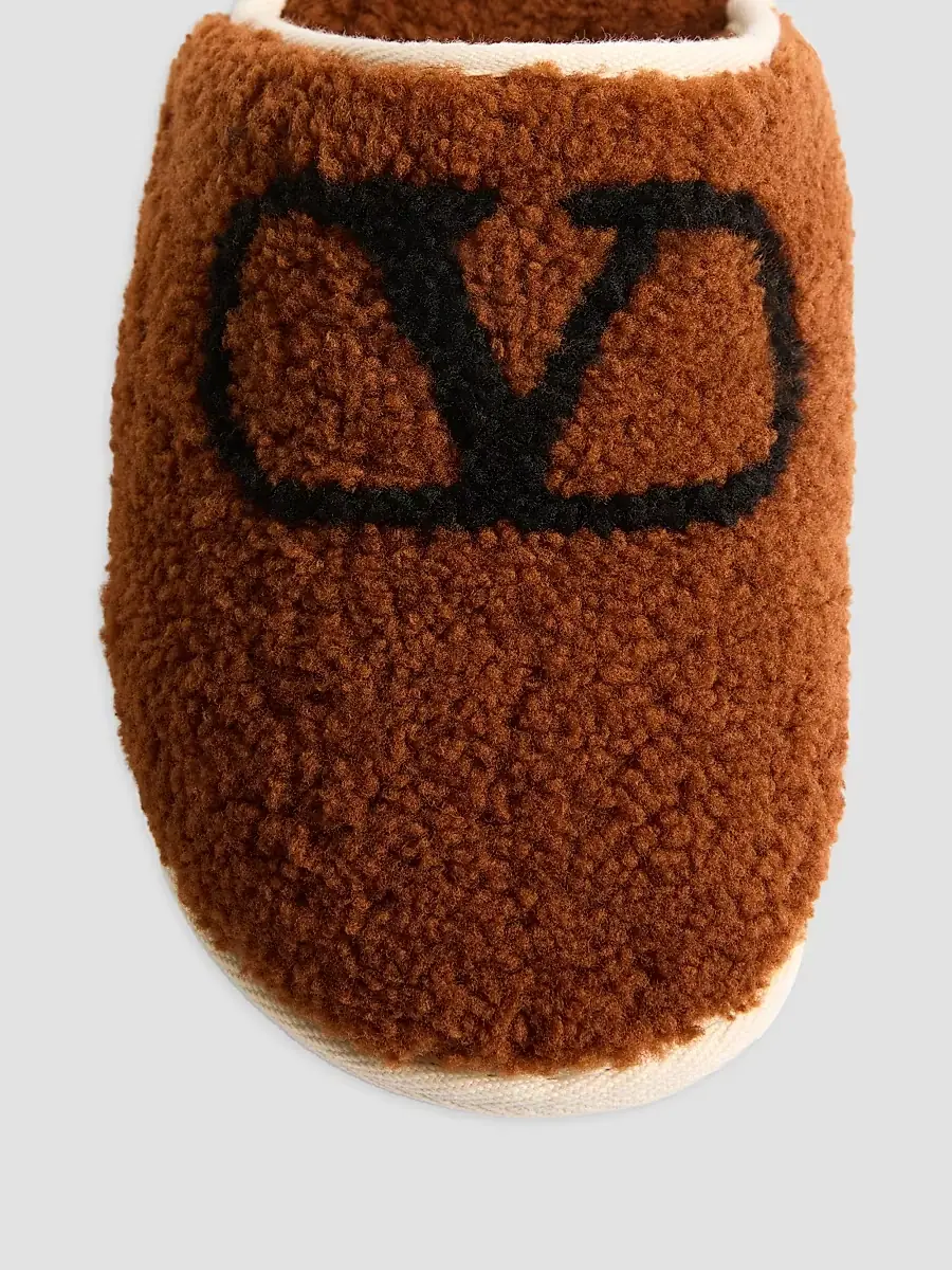 Valentino Men's Ta Chambre Wool Slides | Thumbnail 5