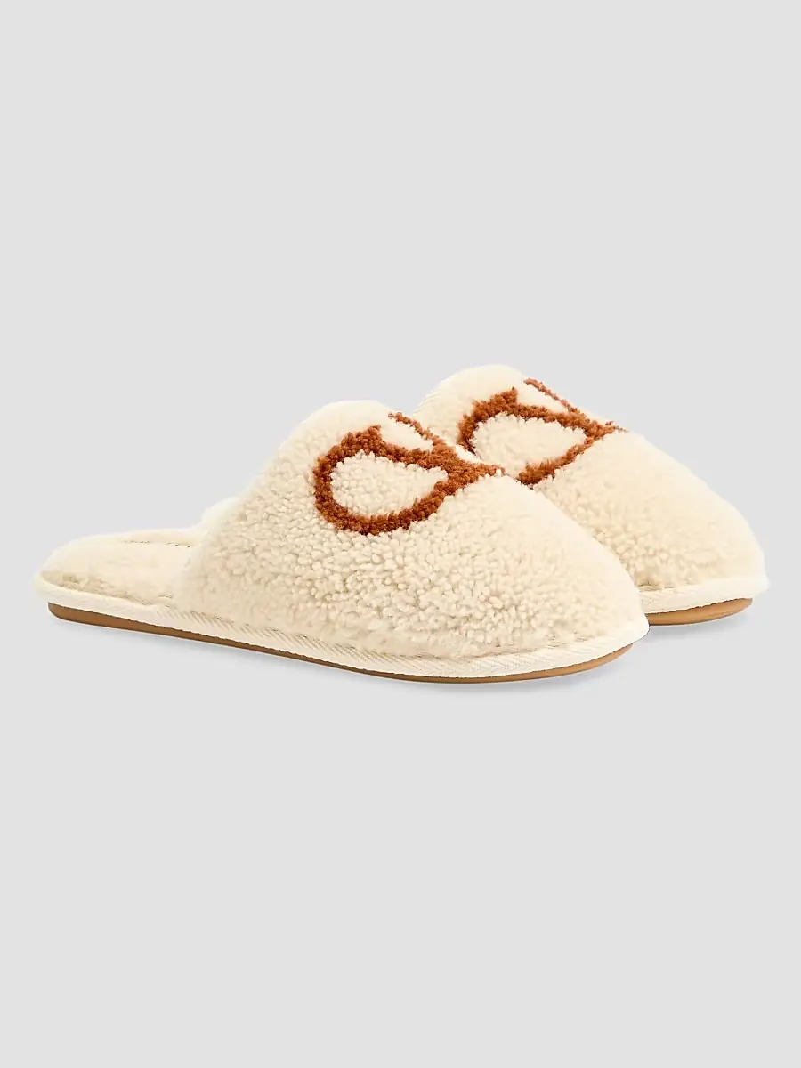 Valentino Men's Ta Chambre Wool Slides | Thumbnail 4