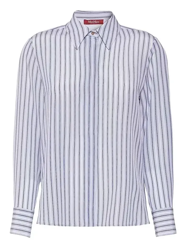 Women's Printed Silk Shirt