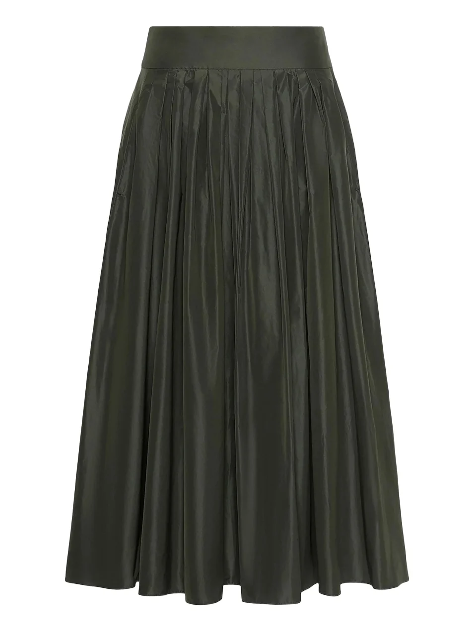 Women's Taffeta Pleated Skirt Women's Taffeta Pleated Skirt