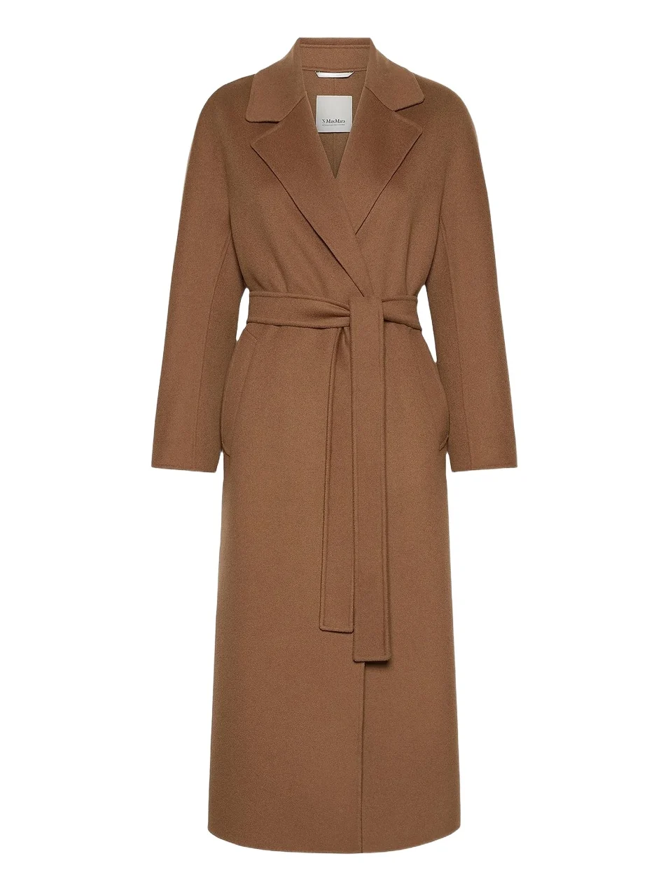 Women's Long Wool Drap Wrap Coat Women's Long Wool Drap Wrap Coat