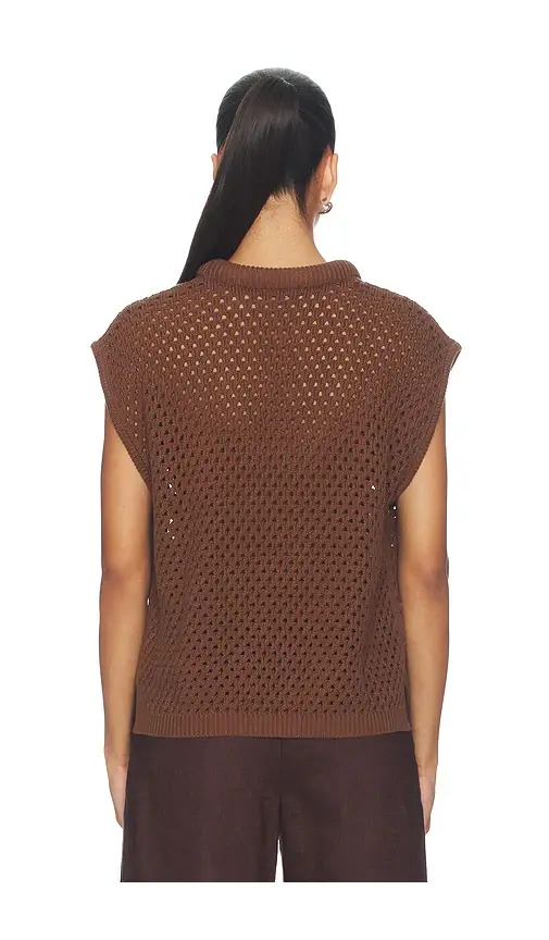 Pistola Beck Open Knit Cropped Sweater | Thumbnail 3 Pistola Beck Open Knit Cropped Sweater | Thumbnail 3
