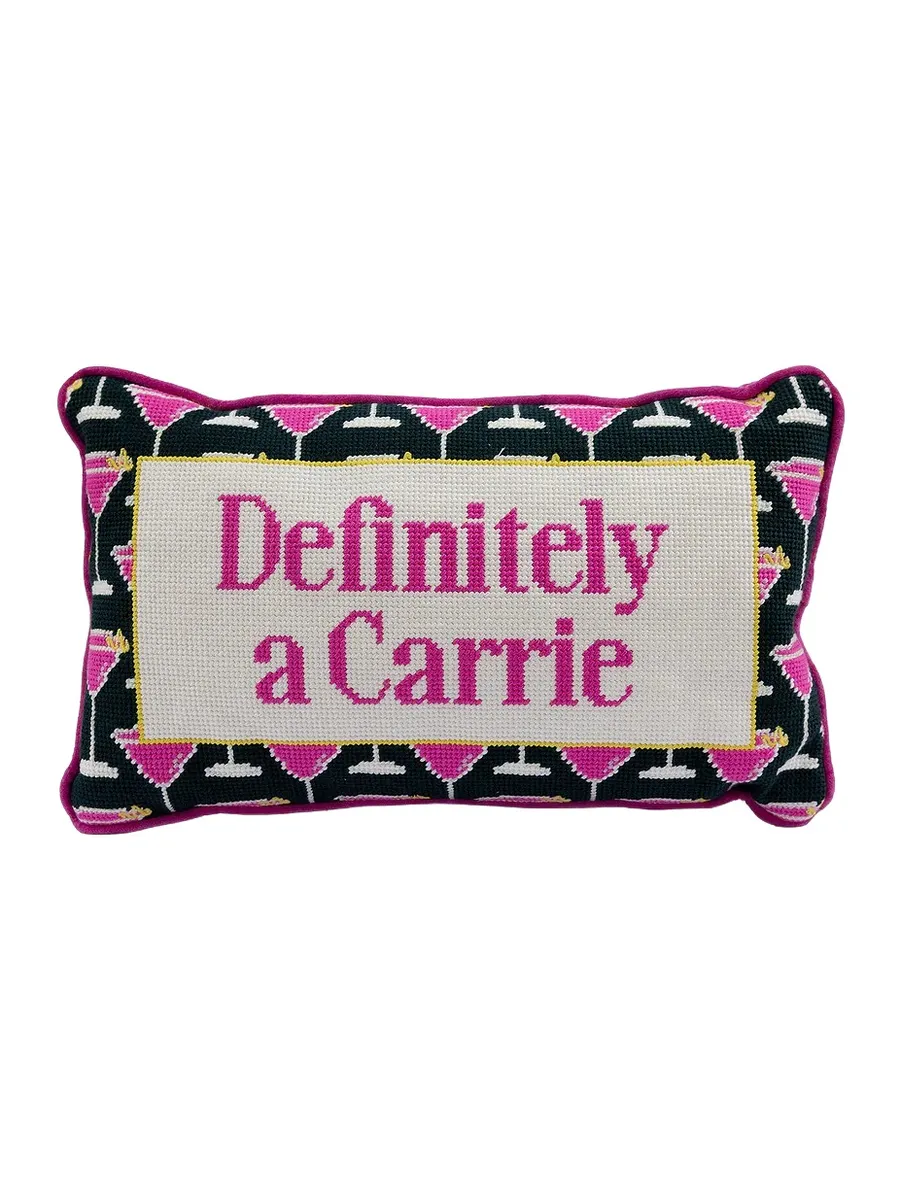 Furbish Studio Carrie Needlepoint Pillow