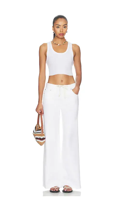 Pistola Jadyn Low Slung Palazzo Jeans With Drawcord | Thumbnail 5 Pistola Jadyn Low Slung Palazzo Jeans With Drawcord | Thumbnail 5