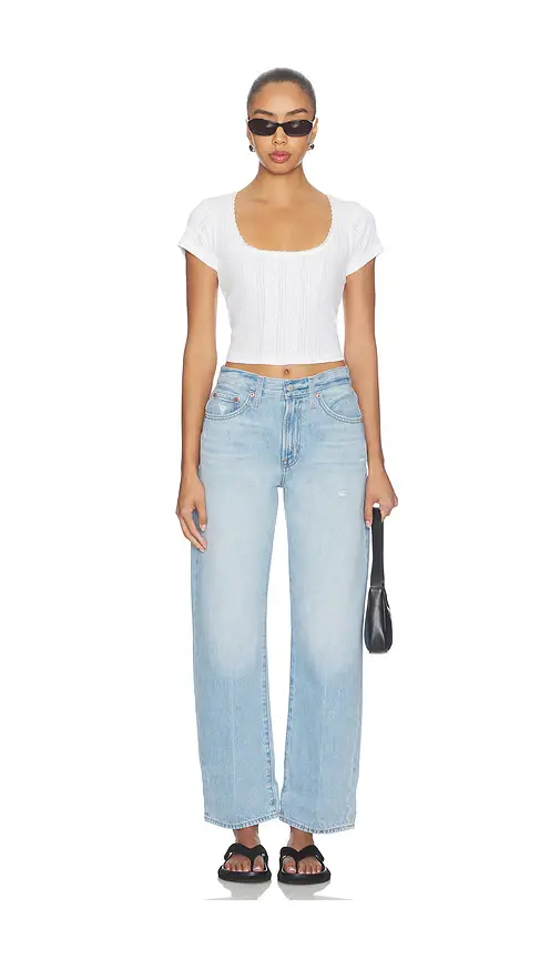 Pistola Donny Rolled Hem Boyfriend Jeans | Thumbnail 6 Pistola Donny Rolled Hem Boyfriend Jeans | Thumbnail 6