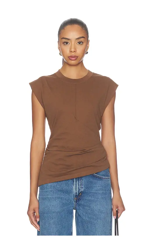 PISTOLA Nya Draped Tee | Image 1 PISTOLA Nya Draped Tee | Image 1