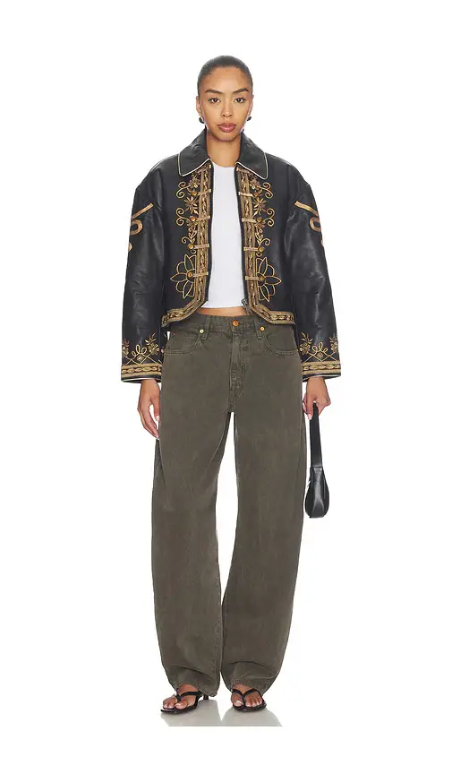 Free People x We The Free Lana Leather Jacket | Thumbnail 5