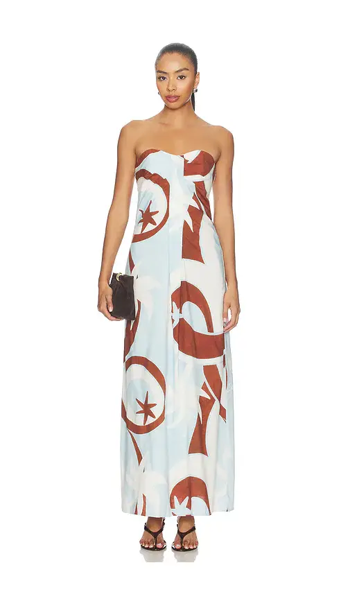 SEVEN WONDERS Rihanna Strapless Maxi Dress | Image 1 SEVEN WONDERS Rihanna Strapless Maxi Dress | Image 1
