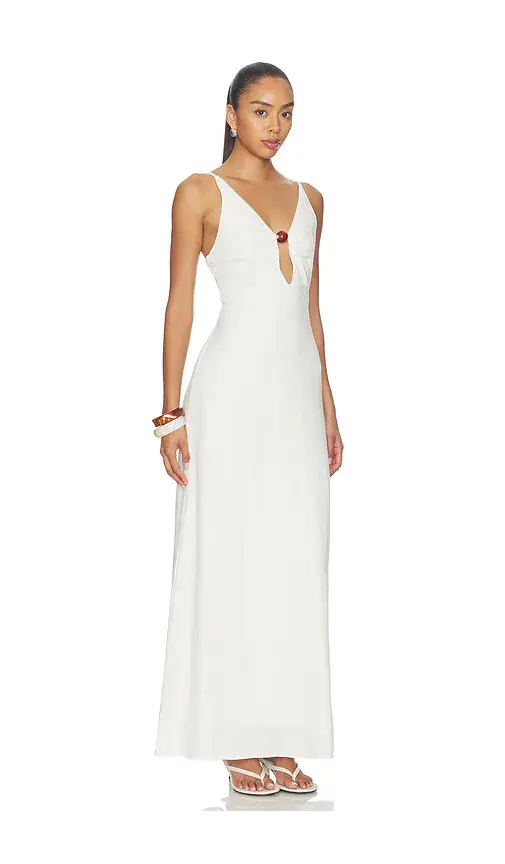 SEVEN WONDERS Unity Low Plunge Maxi Dress | Thumbnail 2