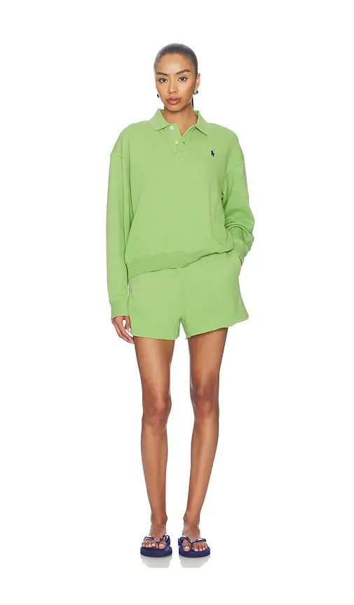 Polo Ralph Lauren Island Fleece Polo Sweatshirt | Thumbnail 4