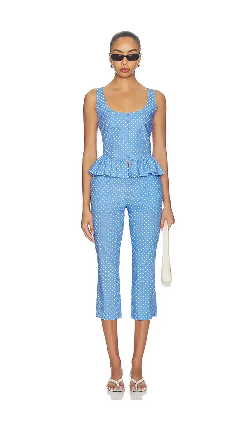CAROLINE CONSTAS Andi Capri Pants | Thumbnail 6 CAROLINE CONSTAS Andi Capri Pants | Thumbnail 6