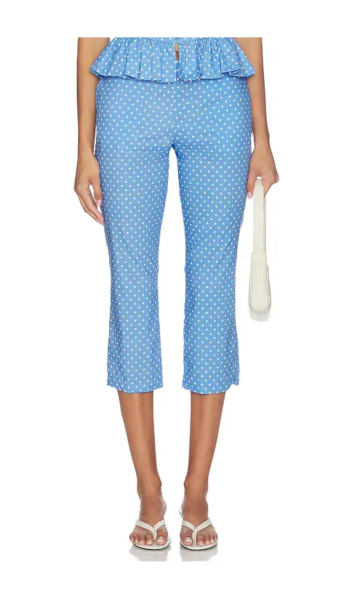 CAROLINE CONSTAS Andi Capri Pants | Image 1 CAROLINE CONSTAS Andi Capri Pants | Image 1