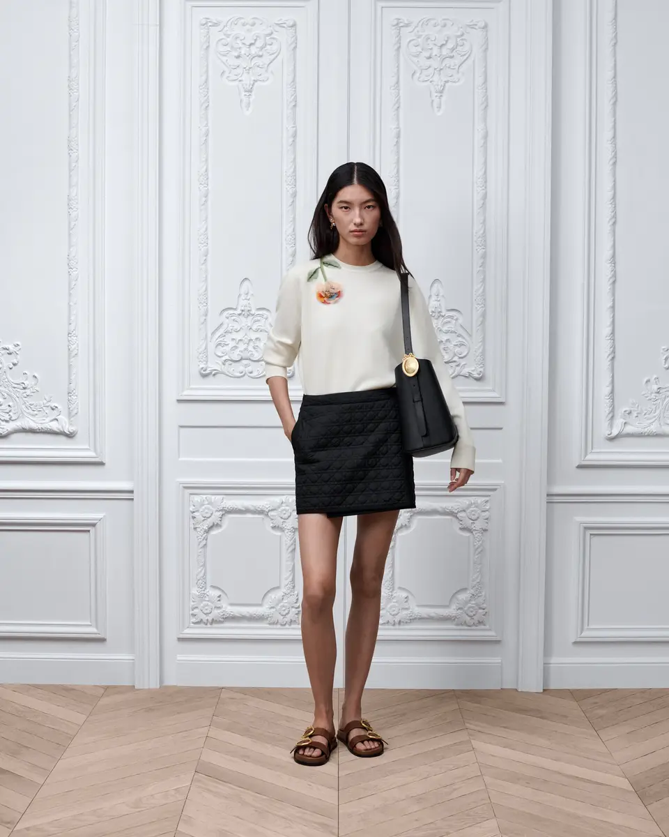 Dior Straight Macrocannage Wrap Miniskirt | Thumbnail 2 Dior Straight Macrocannage Wrap Miniskirt | Thumbnail 2