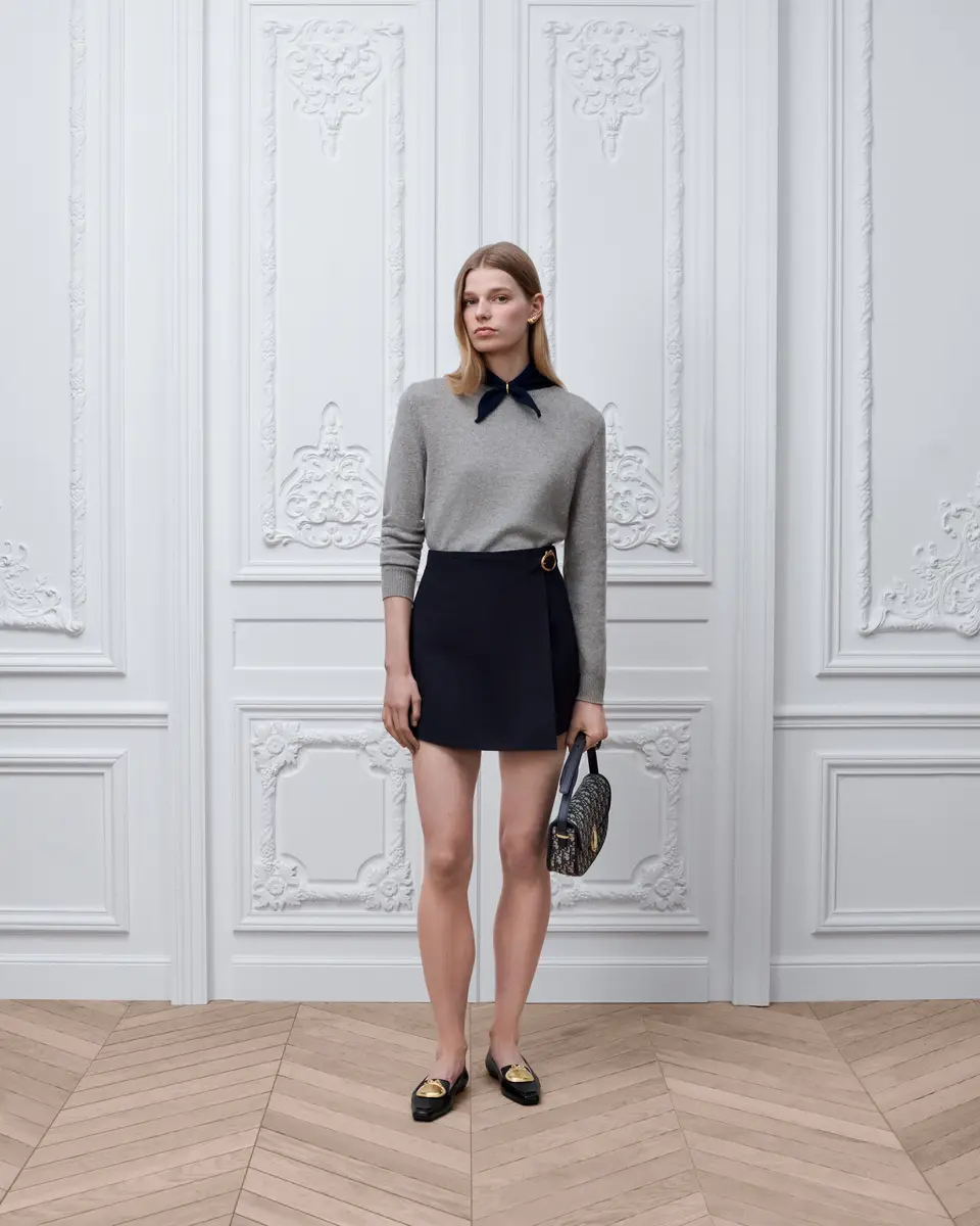 Dior Tied Collar Sweater | Thumbnail 3 Dior Tied Collar Sweater | Thumbnail 3