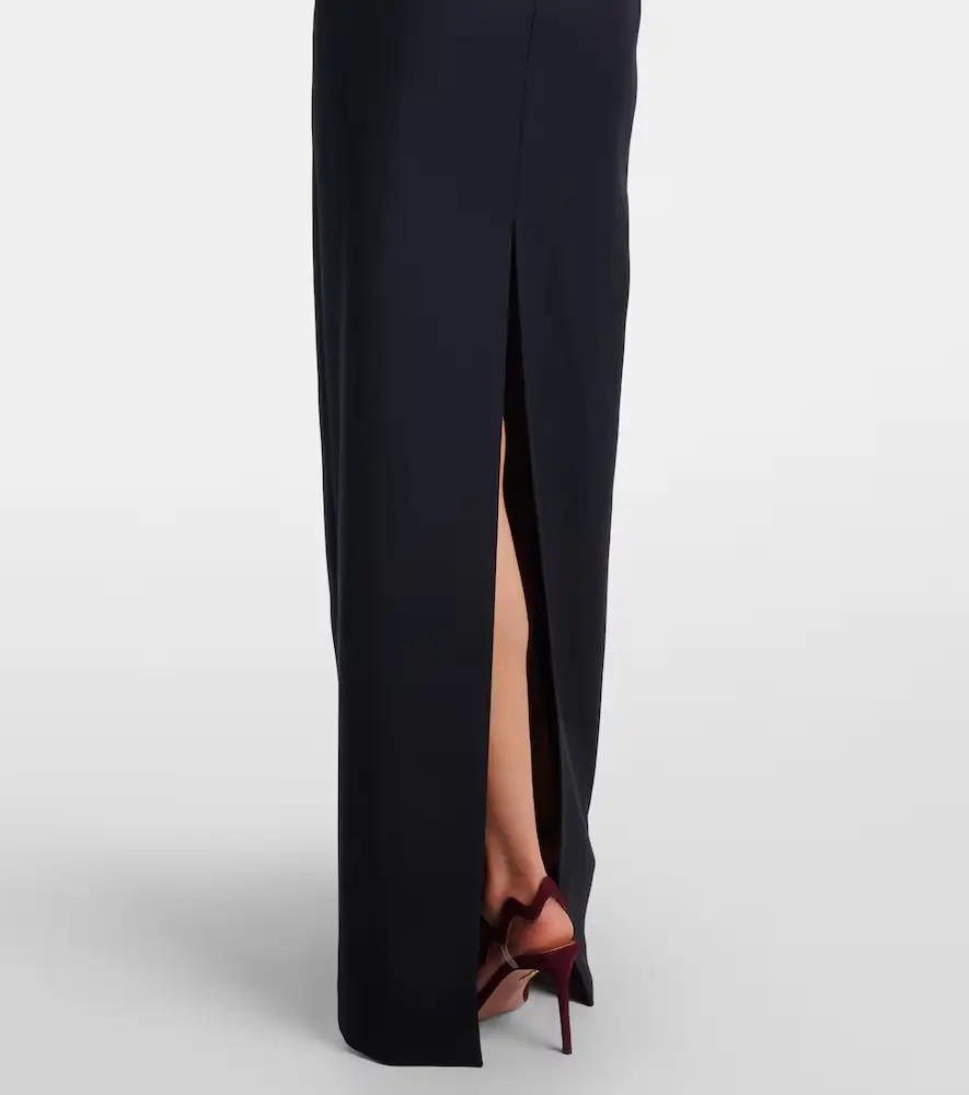 David Koma Off-shoulder wool-blend bustier gown | Thumbnail 2 David Koma Off-shoulder wool-blend bustier gown | Thumbnail 2