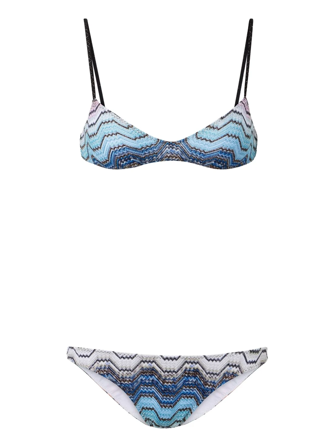 Missoni Zigzag lamé bikini